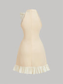 Vestido Curto Sem Manga - Cutie Pearly Bow®