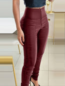 Calça de Couro PU - Luxe Leather®