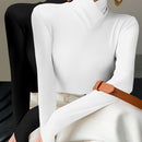 Kit 2 Blusas 2ª Pele Gola Alta V - Dual Sleek Layers®