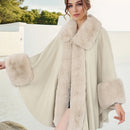 Poncho Feminino de Inverno - Reine de Neige®