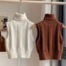 Cardigan Feminino sem Manga - Wool Whisper Knot®