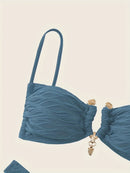 Biquíni Thalassa Sarcelle - SoleilChic