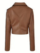 Jaqueta Biker Curta Feminina - Sleek Biker®