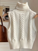 Cardigan Feminino sem Manga - Wool Whisper Knot®