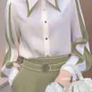 Conjunto Camisa e Calça Poliester - OliveChic®