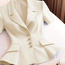 Colete com mangas Feminino Alfaiataria Premium  - HarmonyChic®