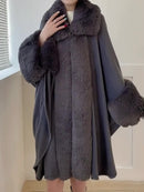 Poncho Feminino de Inverno - Reine de Neige®