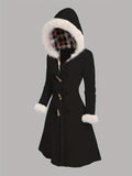 Casaco Longo Feminino de Inverno - Ivory Frost®
