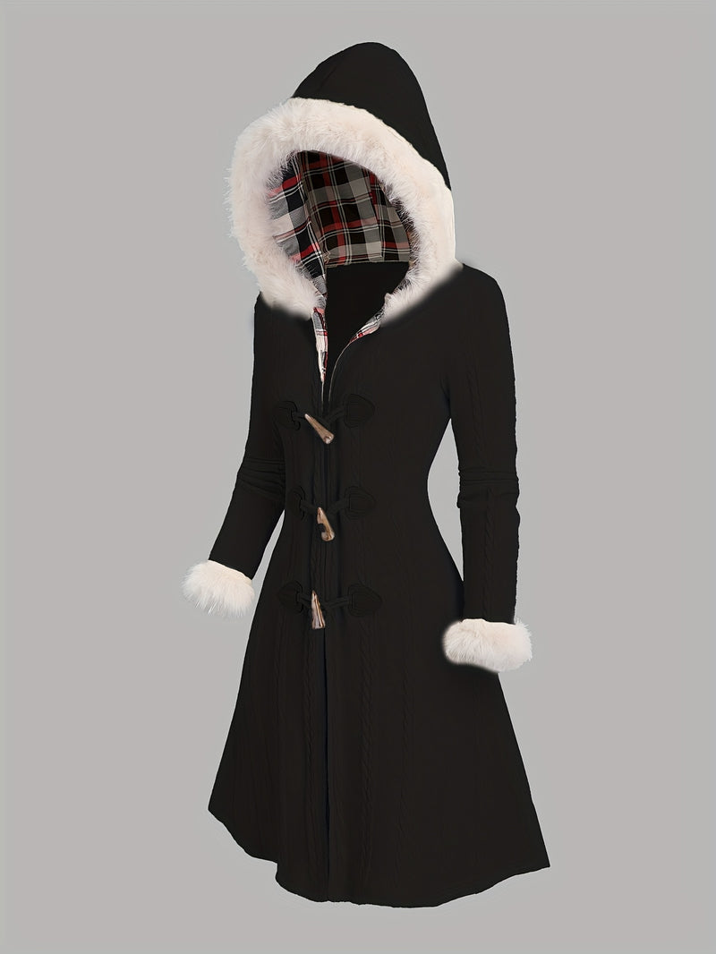 Casaco Longo Feminino de Inverno - Ivory Frost®