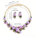 Conjunto Bijou Floral HappyFleur® - Éssence