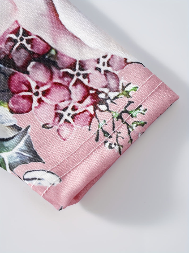 Conjunto Longo Sofisticado de Helanca - Rosée Fleurie®