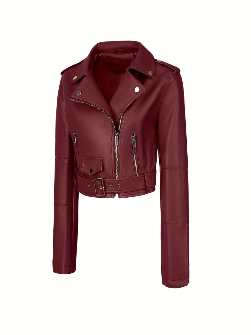 Jaqueta Biker Curta Feminina - Sleek Biker®