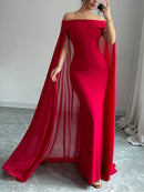 Vestido Longo Clássico Voile de Lumière  - DrèssChic®