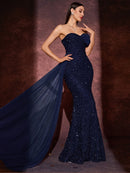 Vestido Longo Clássico Reine de Lune  - DrèssChic®