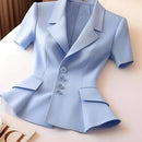 Colete com mangas Feminino Alfaiataria Premium  - HarmonyChic®