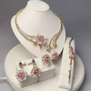 Conjunto Bijou Floral Fleur Shine® - Éssence