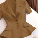 Colete com mangas Feminino Alfaiataria Premium  - HarmonyChic®