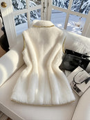 Casaco Feminino Elegante Peluciado - Royal Lumière®