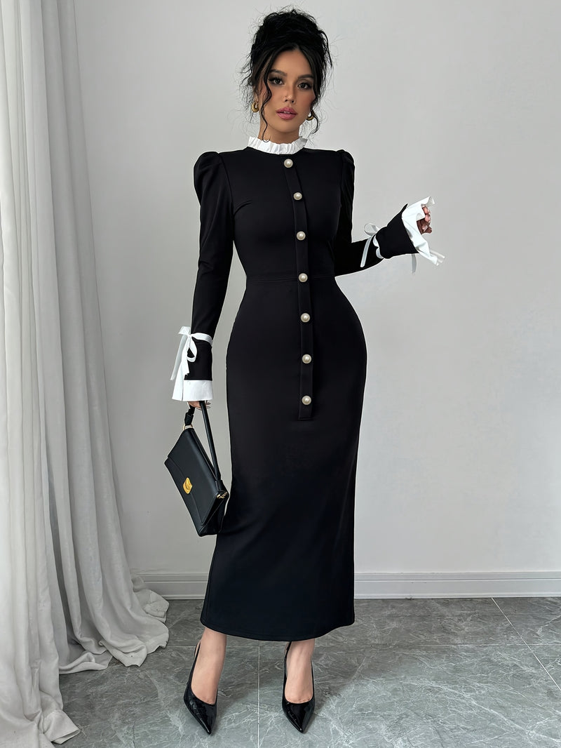 Vestido Vitoriano Longo de Manga - Vintage Mademoiselle®