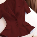 Colete com mangas Feminino Alfaiataria Premium  - HarmonyChic®