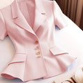 Colete com mangas Feminino Alfaiataria Premium  - HarmonyChic®