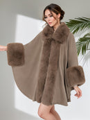 Poncho Feminino de Inverno - Reine de Neige®