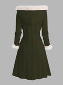 Casaco Longo Feminino de Inverno - Ivory Frost®