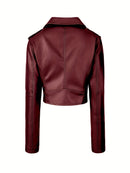 Jaqueta Biker Curta Feminina - Sleek Biker®