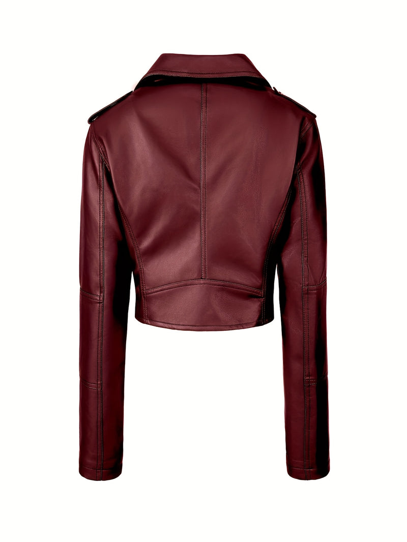 Jaqueta Biker Curta Feminina - Sleek Biker®