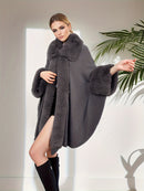 Poncho Feminino de Inverno - Reine de Neige®