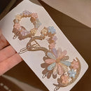 Kit 4 Presilhas de Cabelo Florais - Essence de Fleur®