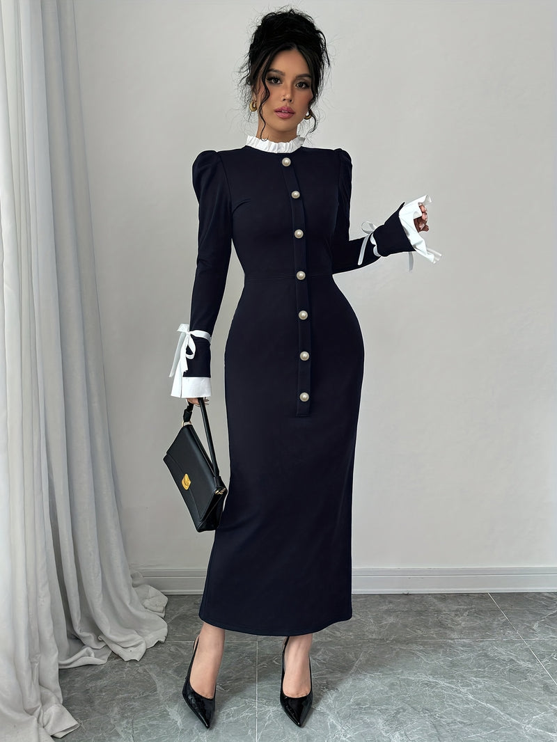 Vestido Vitoriano Longo de Manga - Vintage Mademoiselle®