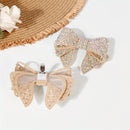 Scarpin de Verniz com Laço de Strass Apricot Shine® - PasChic