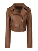 Jaqueta Biker Curta Feminina - Sleek Biker®