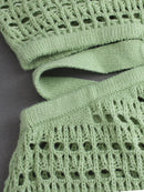 Vestido Pistache Tricot - DrèssChic