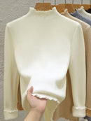 Suéter Feminino Forrado de Lã - Winter Embrace®