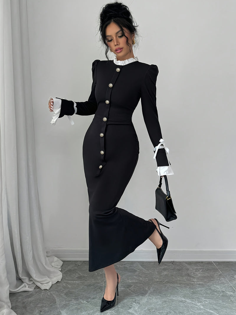 Vestido Vitoriano Longo de Manga - Vintage Mademoiselle®