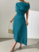 Vestido Elegante Ombro a Ombro - Beauté Asymétrique®