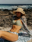 Biquíni e Saída Caribbean Green - SoleilChic