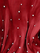 Camisa de Seda com Pérolas - ChemissChic®