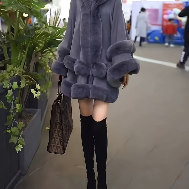 Poncho Feminino de Inverno - Miel d'Hiver®