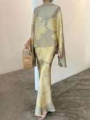 Conjunto Longo Sofisticado com Saia - PrincessGreen®