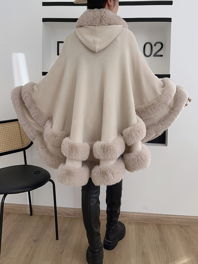 Poncho Feminino de Inverno - Miel d'Hiver®