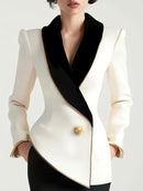 Blazer Feminino Alfaiataria Chique - Noir et Neige®