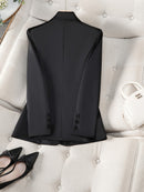 Blazer Feminino Alfaiataria Chique - Élégance Satinée®