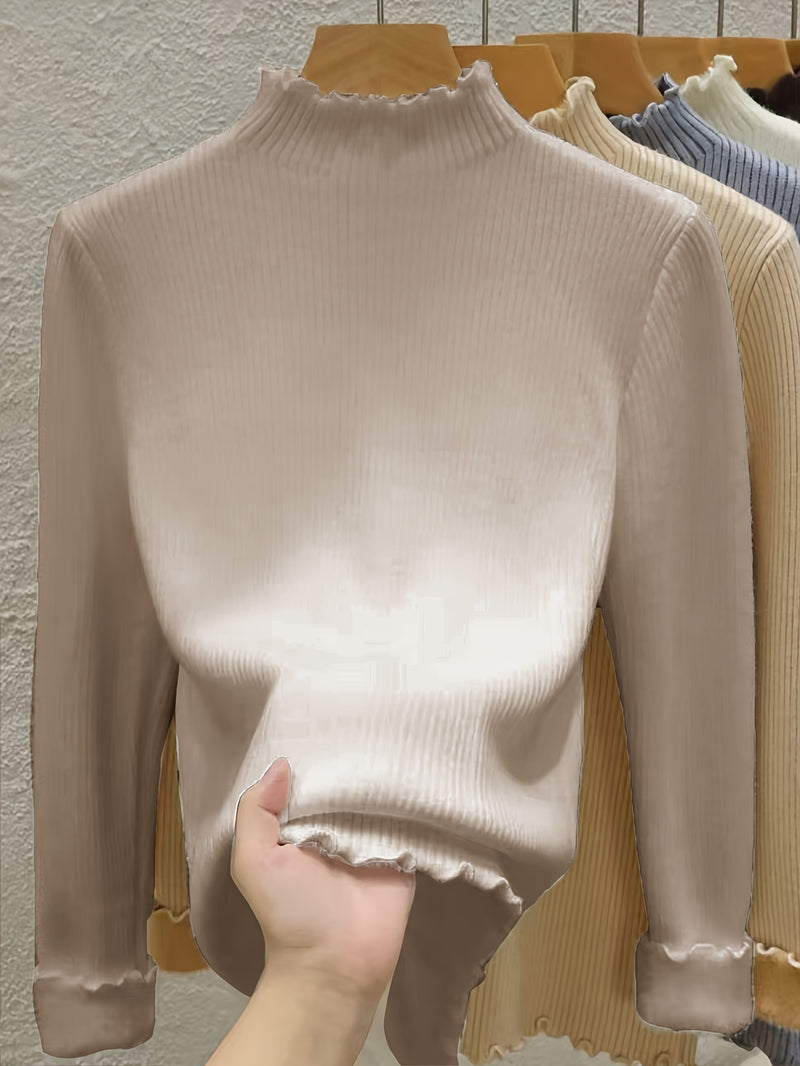 Suéter Feminino Forrado de Lã - Winter Embrace®