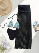 Biquíni e Saia Blue Mermaid - SoleilChic