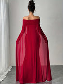Vestido Tubinho Longo Elegante - Scarlet Muse®