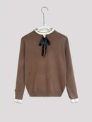 Suéter Feminino Duplo de Lã Gola Alta - Chic Velvet Layers®