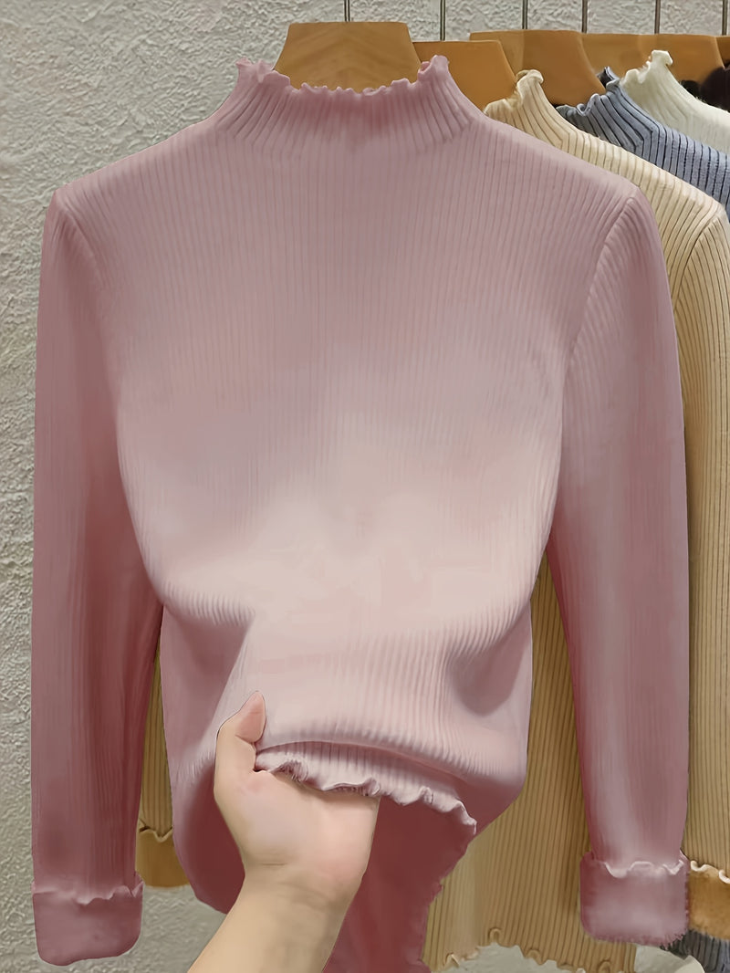 Suéter Feminino Forrado de Lã - Winter Embrace®